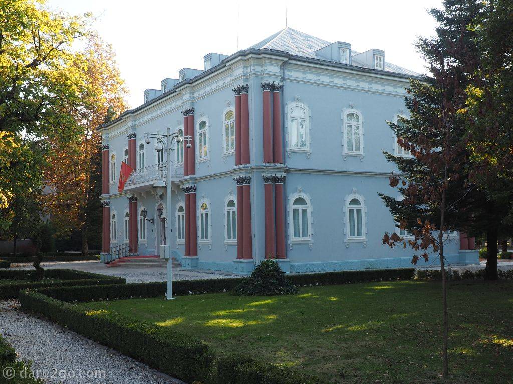 The Blue Palace, now residence of the President of Montenegro