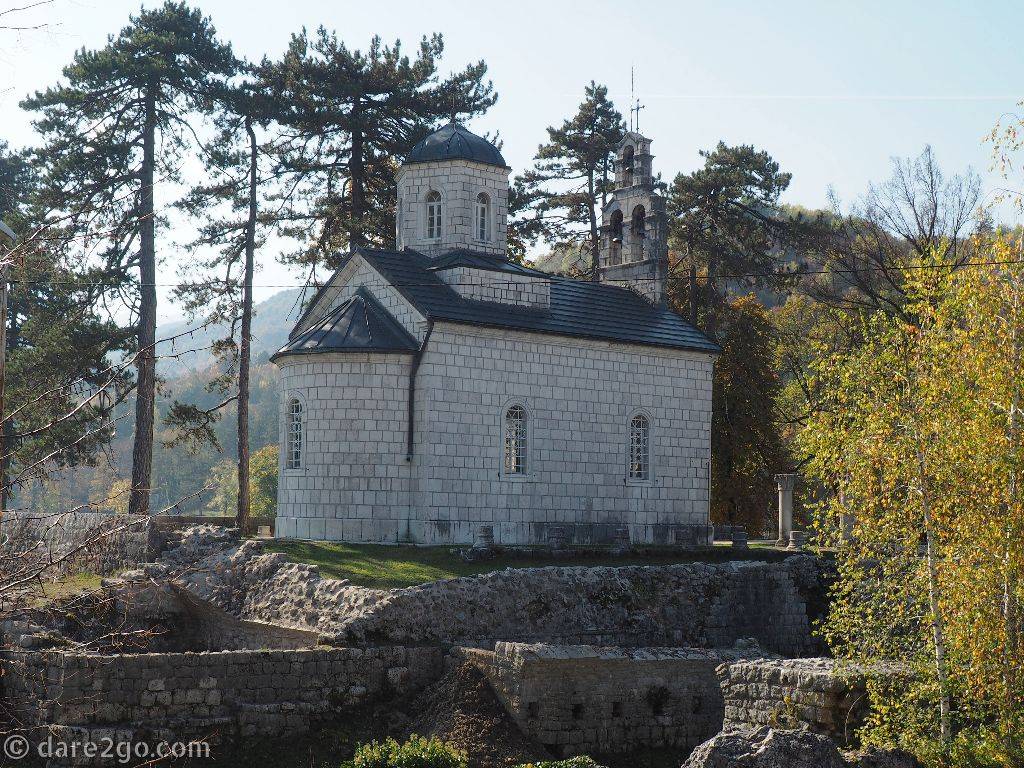 The Ćipur Church, now the mausoleum of the last King of Montenegro