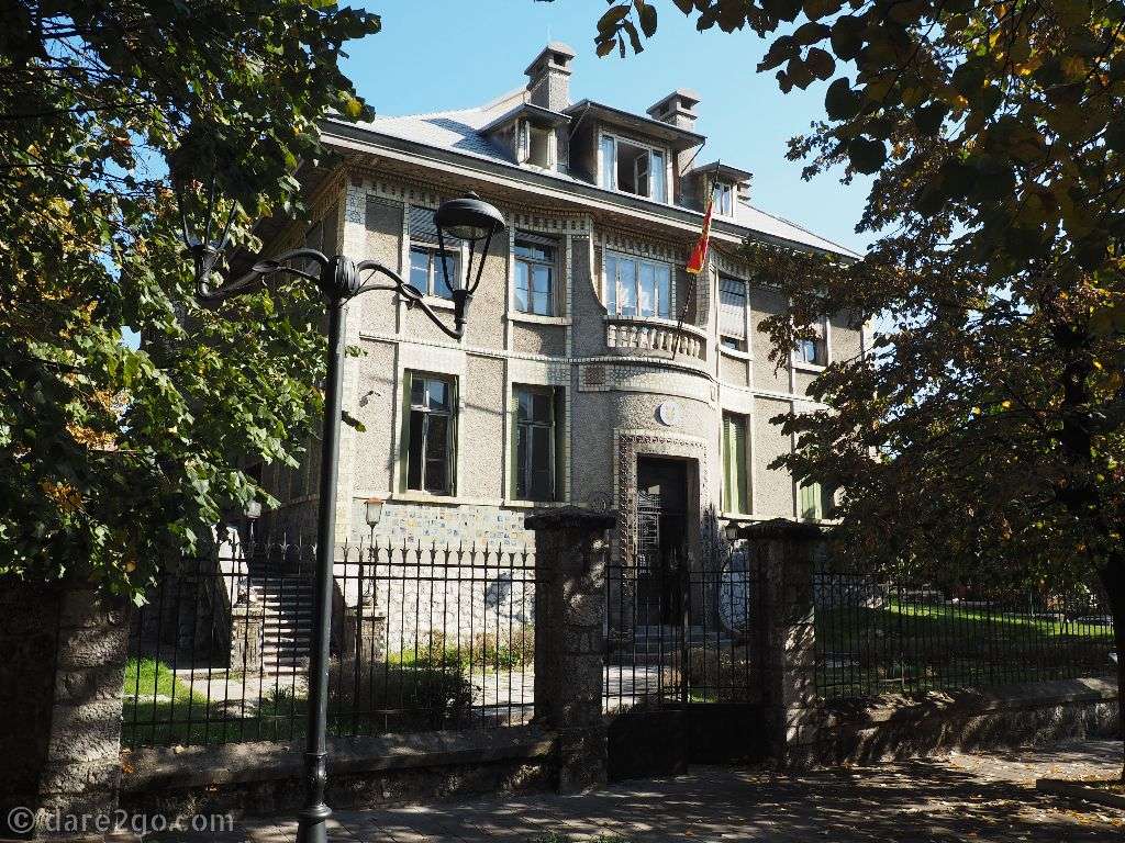 The former French Embassy in Cetinje