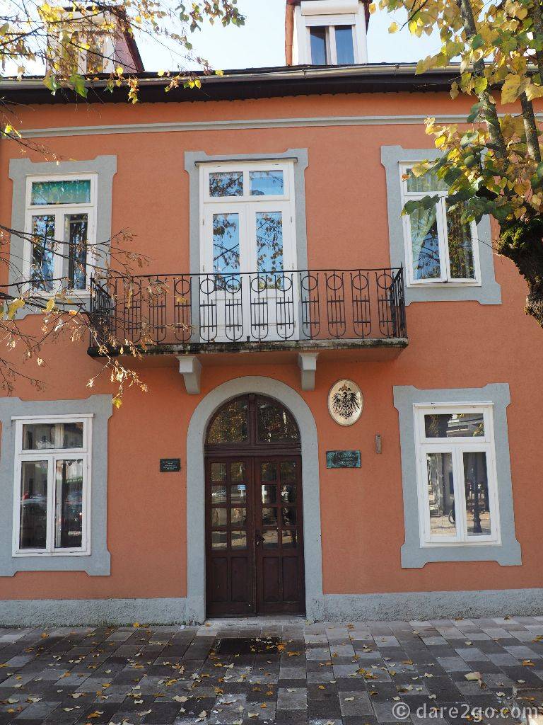 The former German Embassy in Cetinje