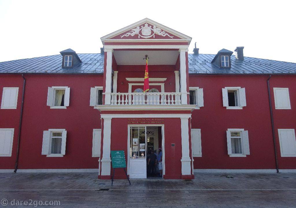 The former Royal Court in Cetinje