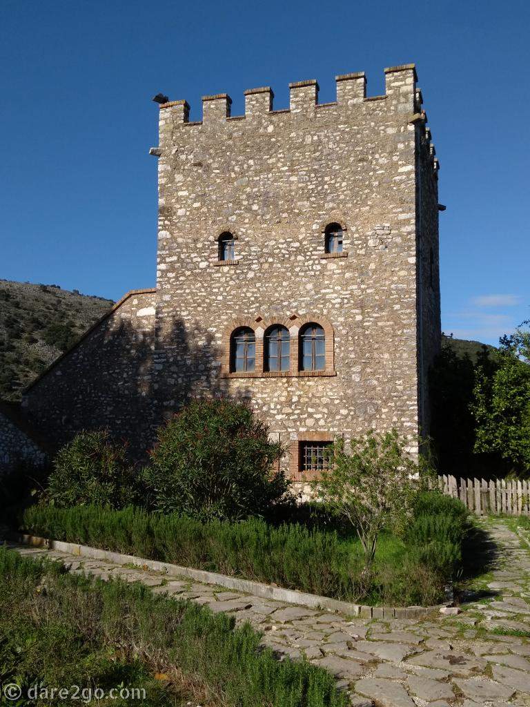 The Venetian tower of the Butrint Castle