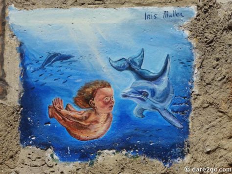 street-art-Cartagena-dolphins
