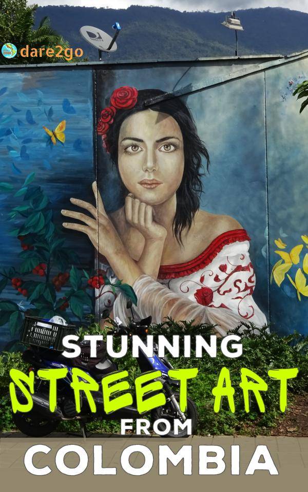 Our Pinterest image: street art picture of a young woman - withe text overlay