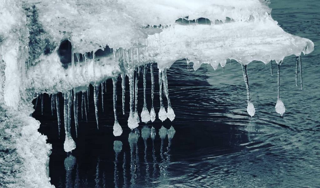 And during the lockdown, Julie can watch the 'Yukon River crack-up in the spring thaw'.
