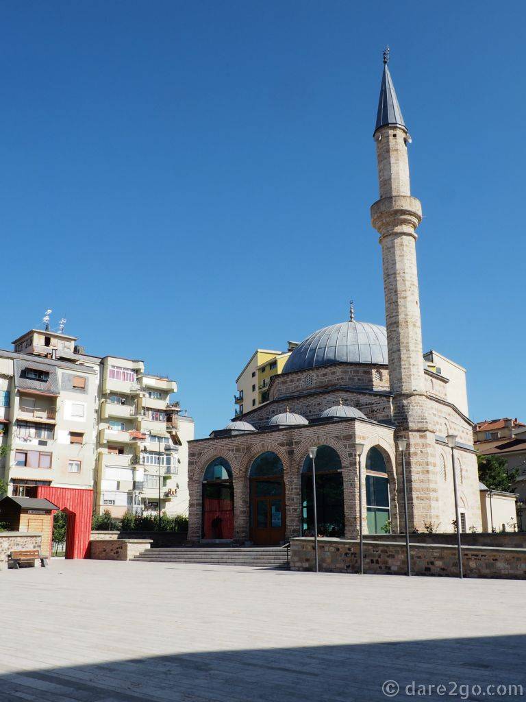 The small historic Mirahori Mosque was built in 1494-96.