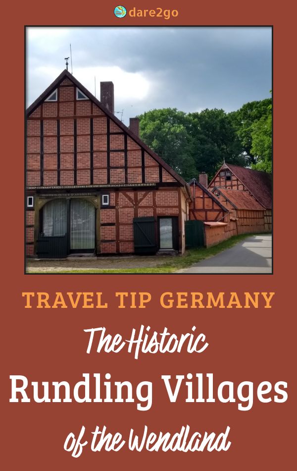 Rundling Villages of the Wendland: our PINTEREST image with text overlay.