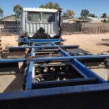 The first steps to weld our helper frame are finished.